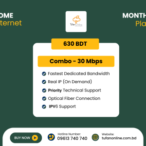 Tufan Combo – 30 Mbps Home Internet